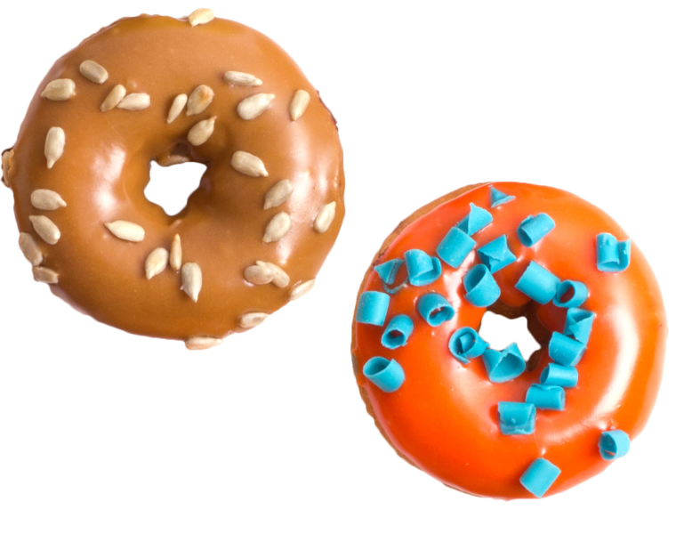 Пончик один