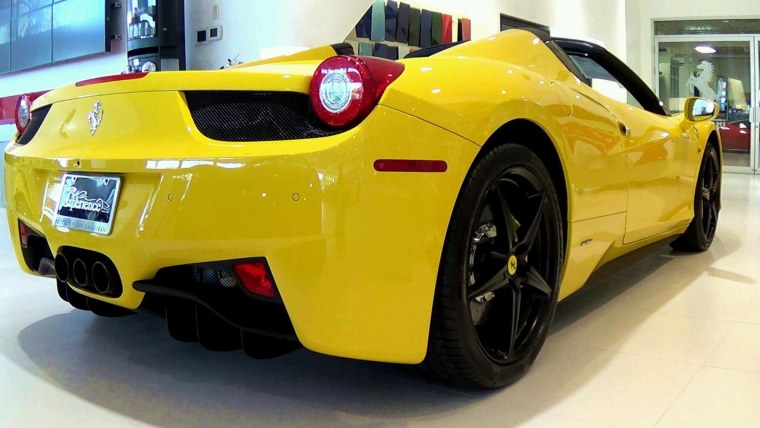 Ferrari f430 Yellow