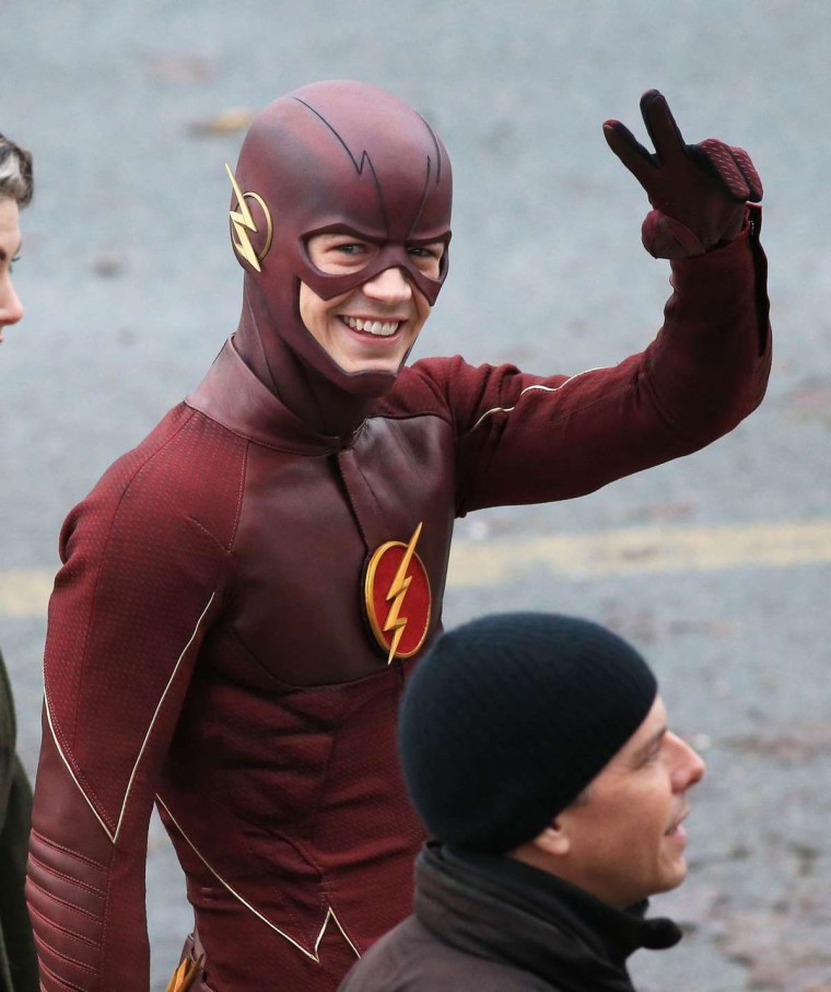 Грант Гастин на съемках