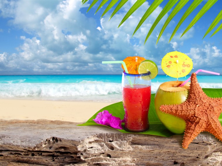 Яркие пляжи пальмы море