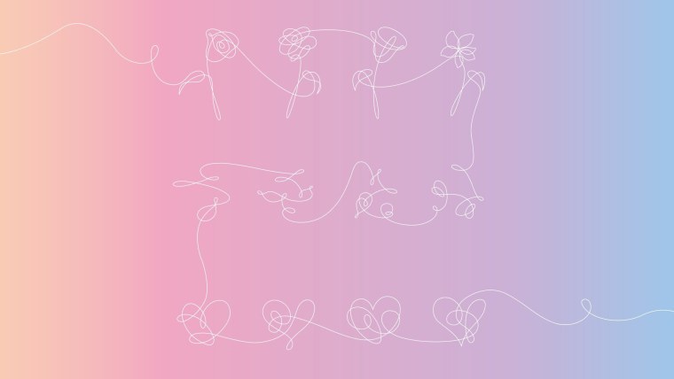 BTS Love yourself фон