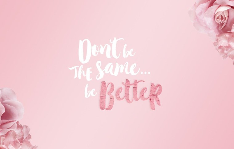 Розовые обои на рабочий стол