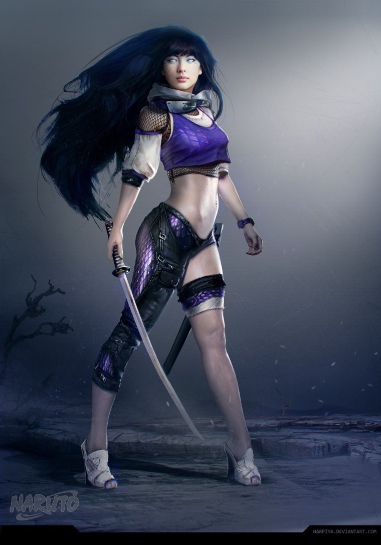 Хината Хьюга Куноичи