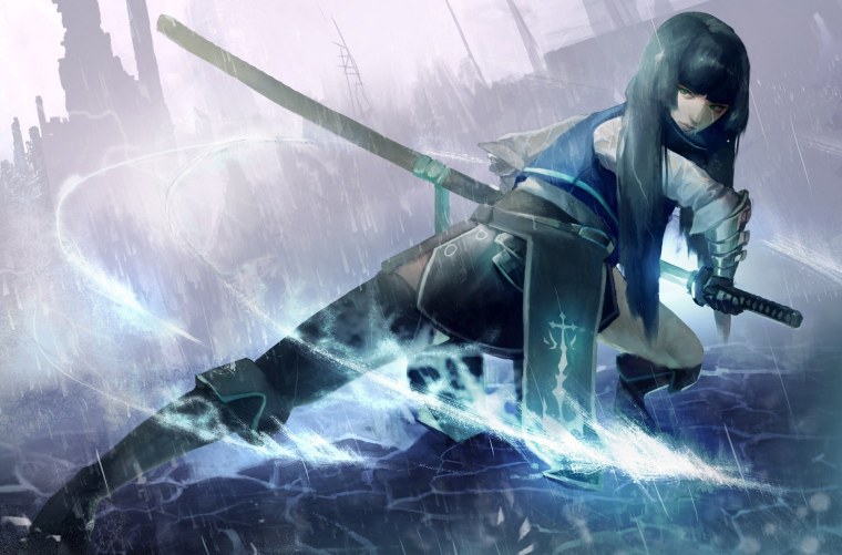 Девушка в маске и капюшоне