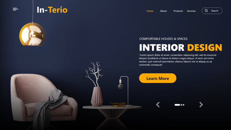 Стильный дизайн сайта