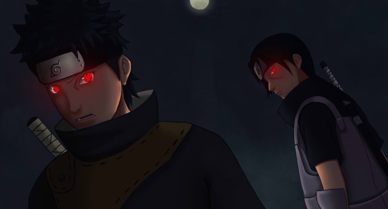 Учиха Шисуи с вороной