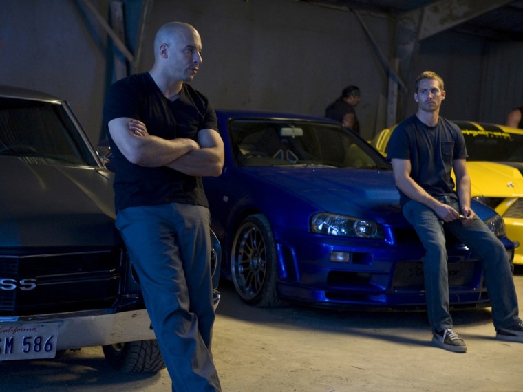 Доминик Торетто и пол Вокер