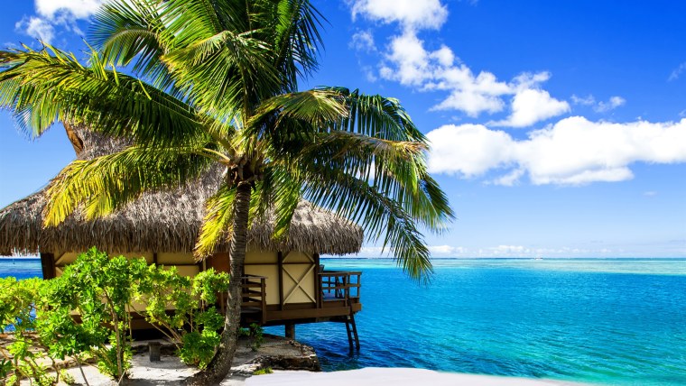 Лагуна Бора-Бора, французская Полинезия