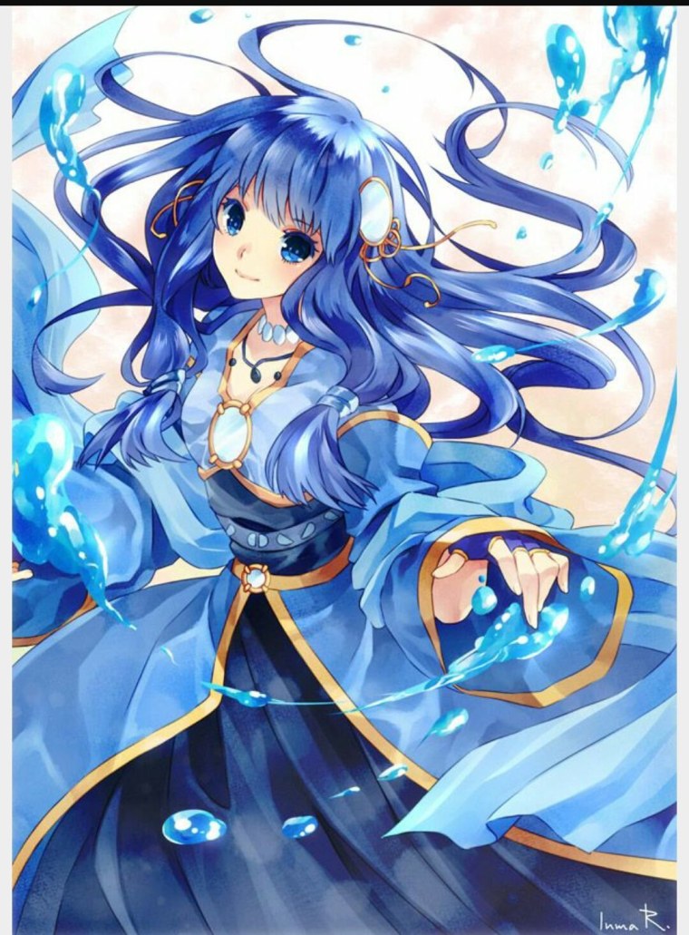 Аниме голубой