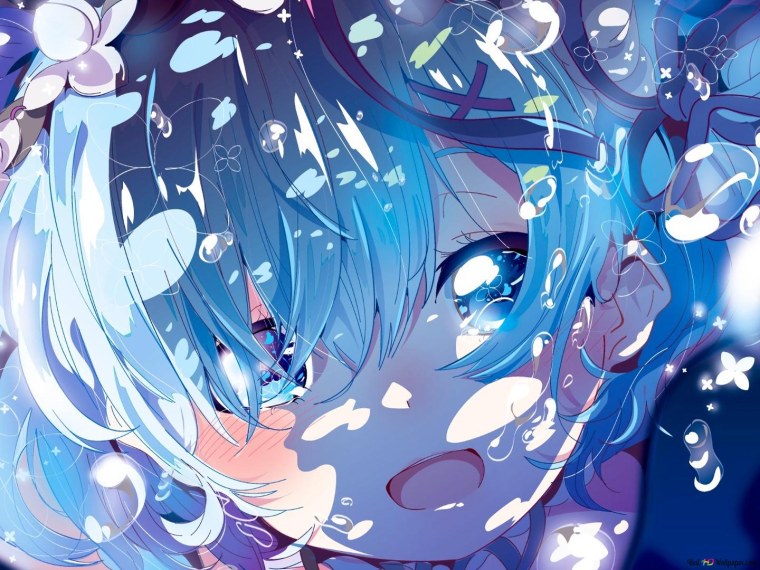 Синее синего аниме