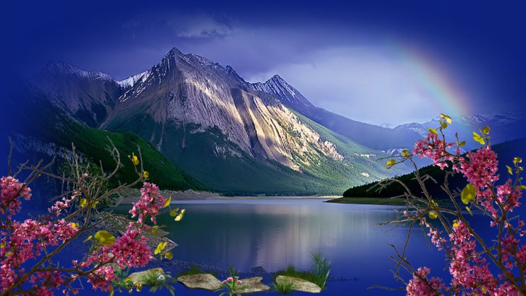 Весна в горах