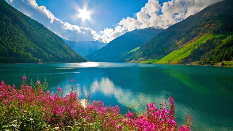 Весна в горах