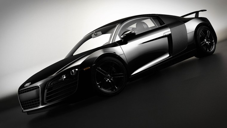 Audi r8 Black Matte Edition