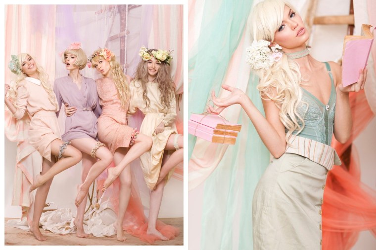Фотосессия в пастельных тонах