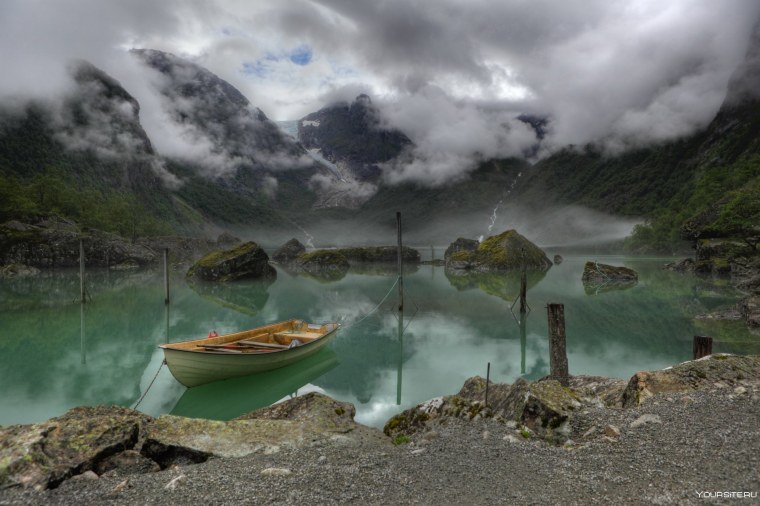 Озеро Бондхус Норвегия