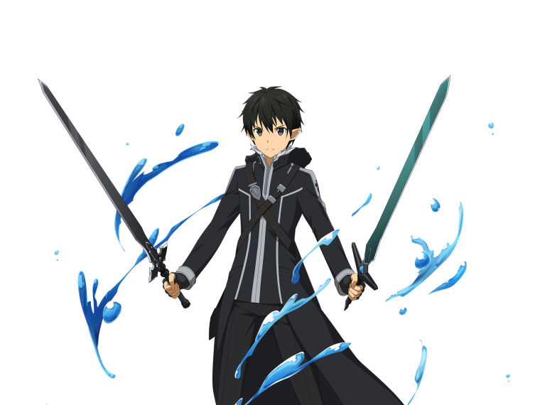 САО Кирито с 2 мечами