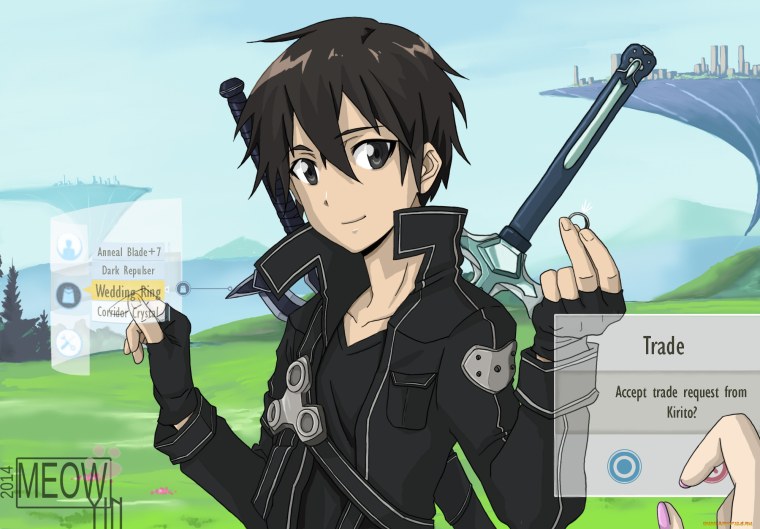 Мотоцикл Кирито из САО