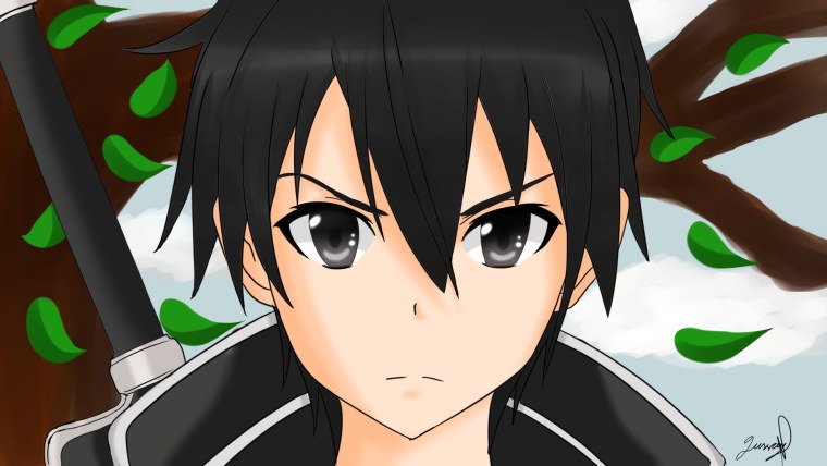 Кирито САО взгляд