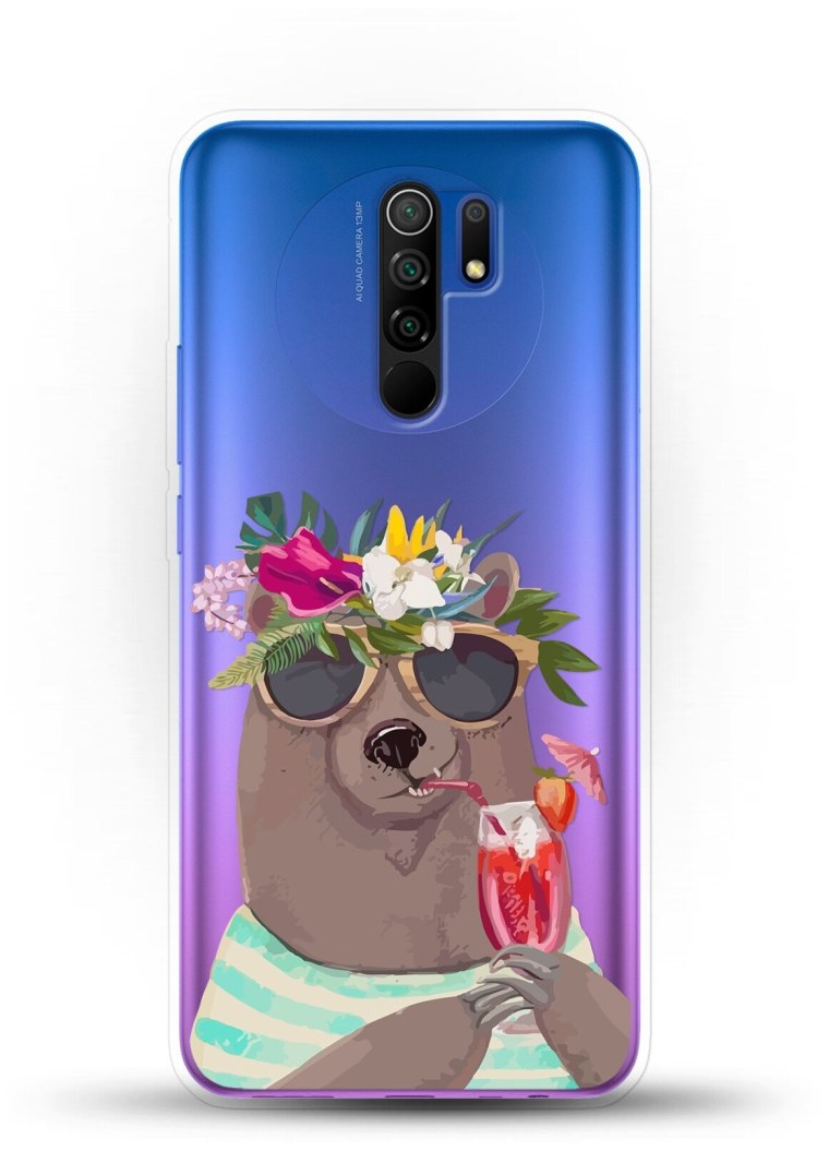 Чехол с Шейн мишка 3д