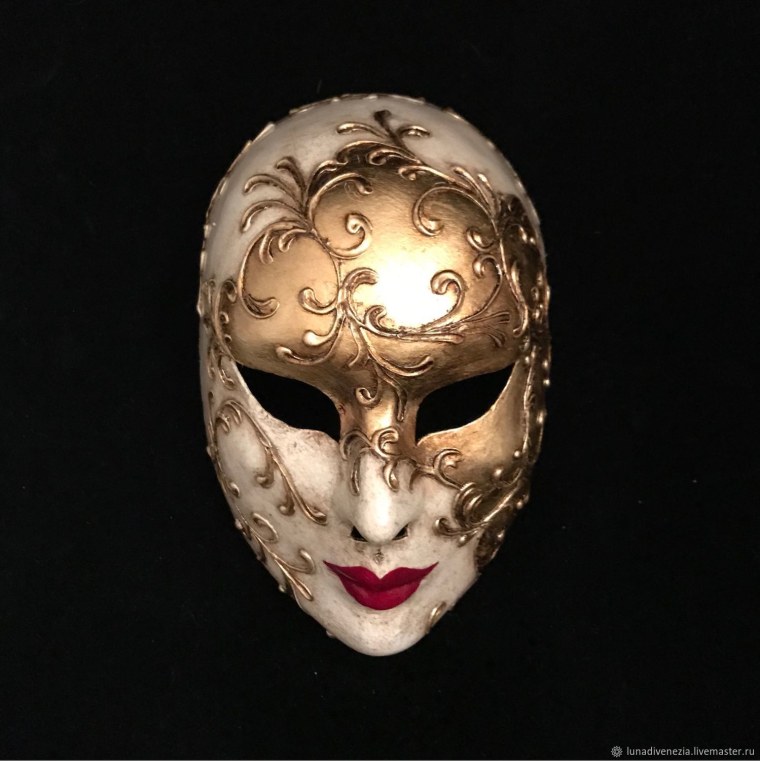 Маска Silver анонимус