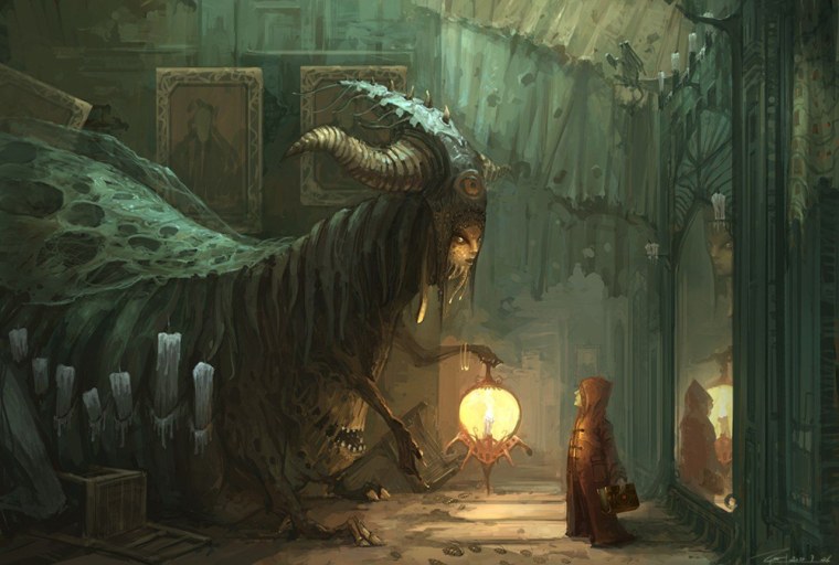 Огромный монстр