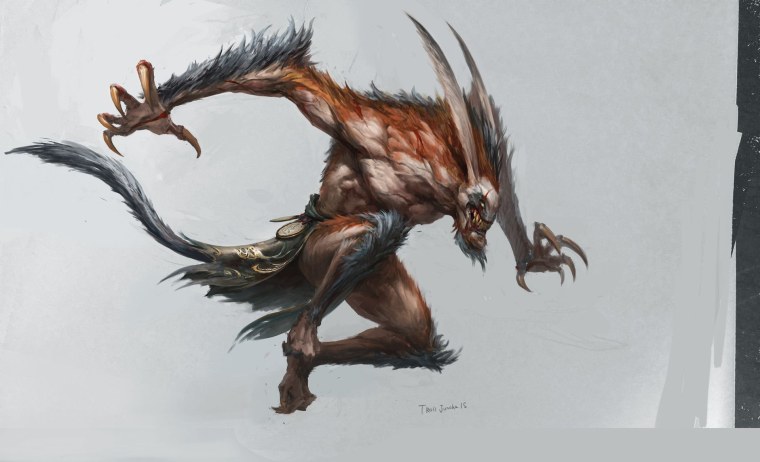 Монстры фэнтези средневековье