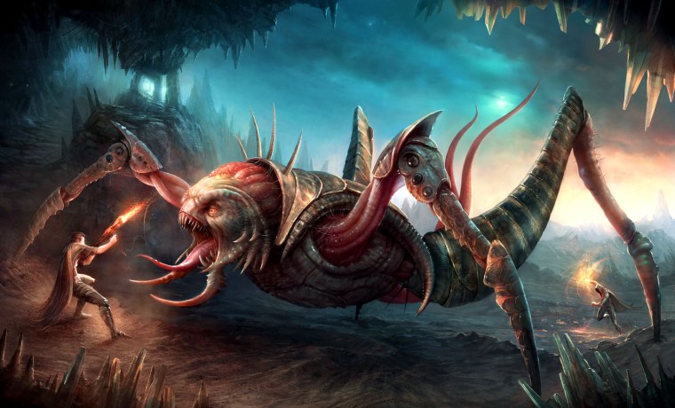 Подземные монстры фэнтези