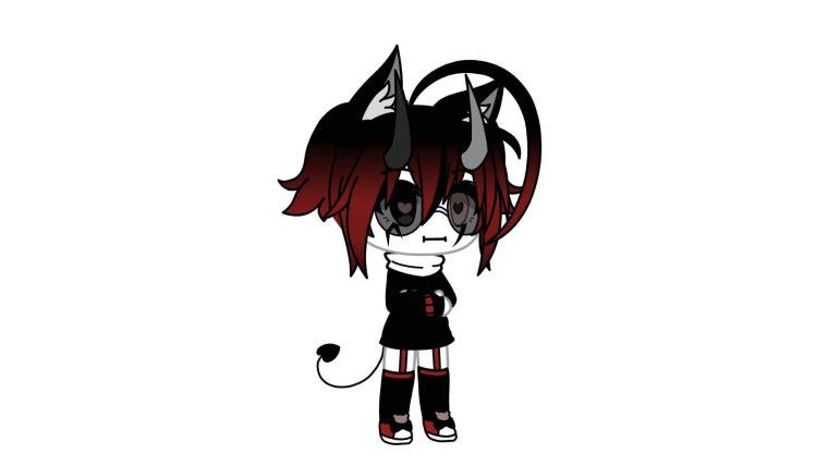 ОС гача мальчик демон