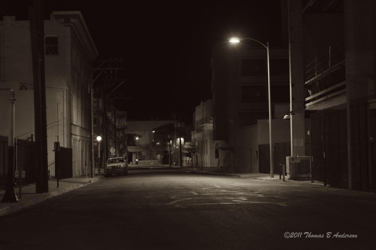 Лос Анджелес ночью гетто