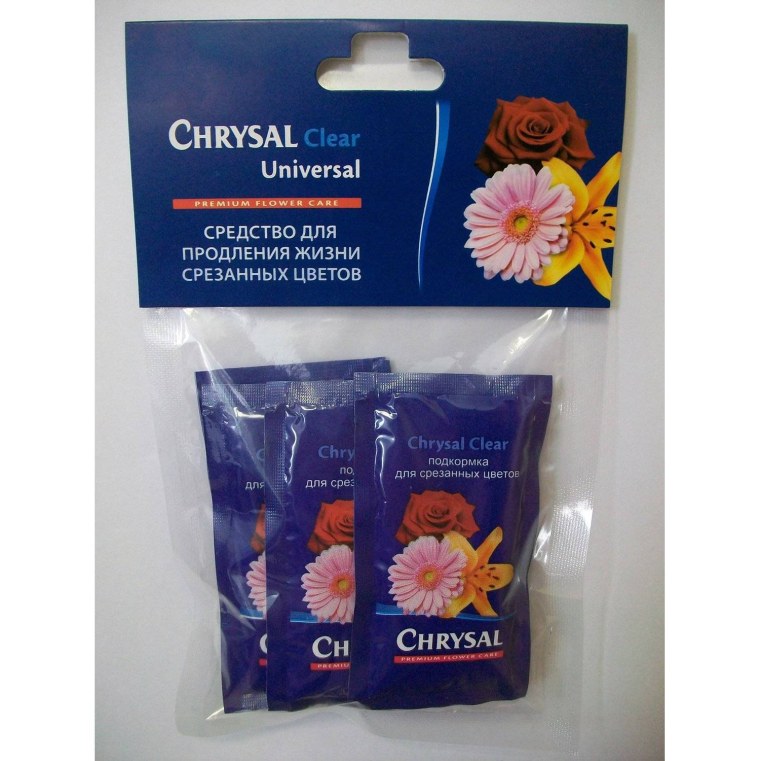 Средство для продления жизни срезанных цветов Chrysal