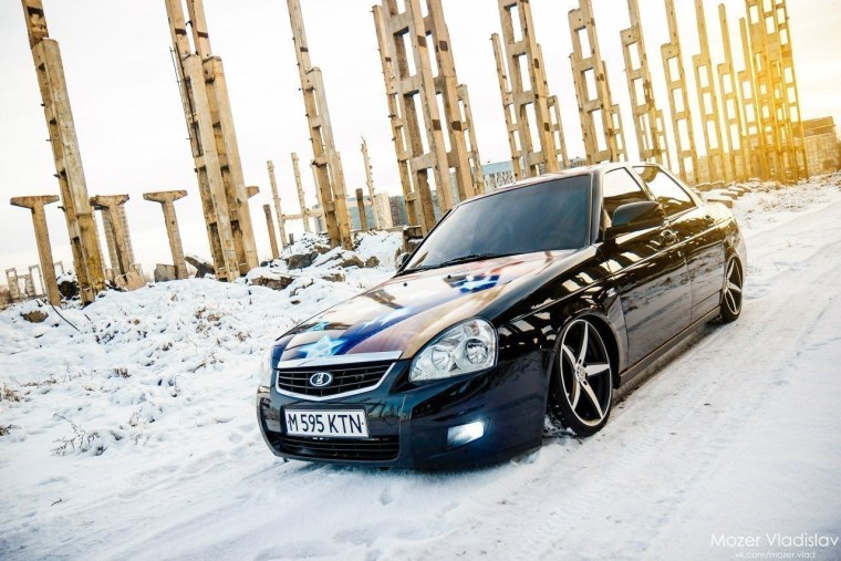 Крутые Приоры зимой