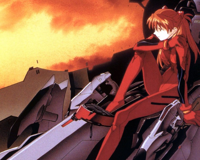 Аниме 90 Эстетика Евангелион