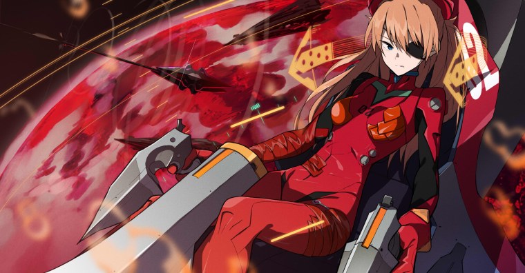 Аниме Евангелион Каору и Синдзи