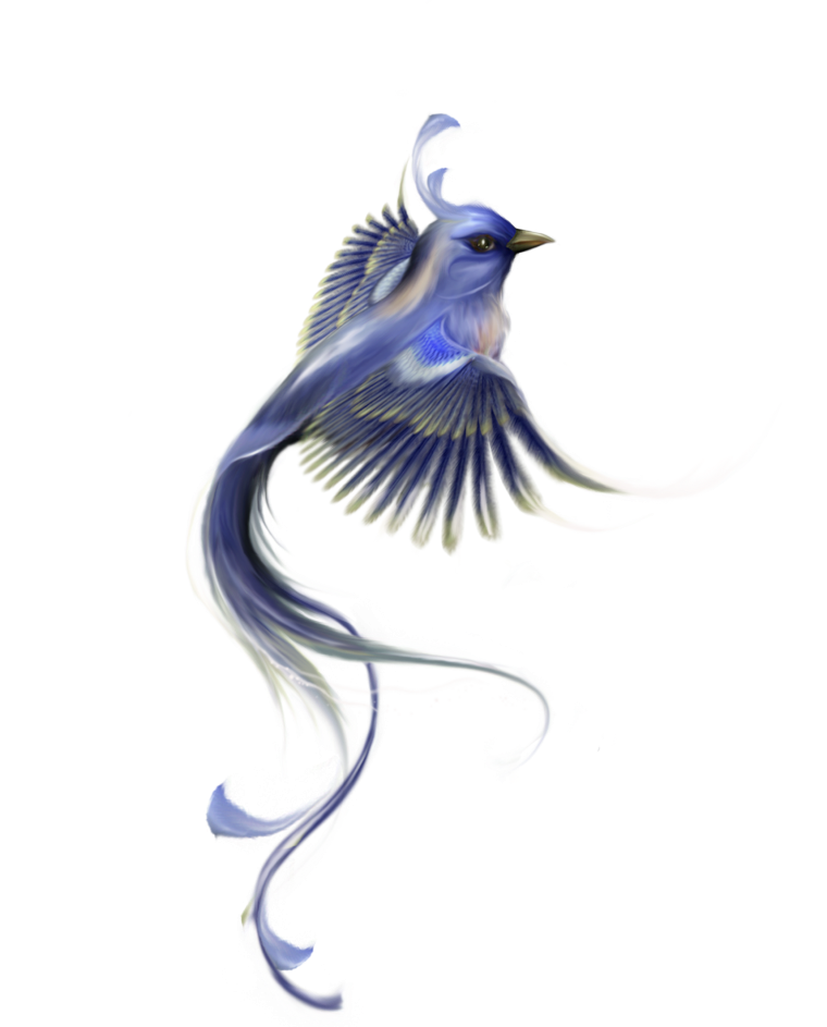 Птица в полете