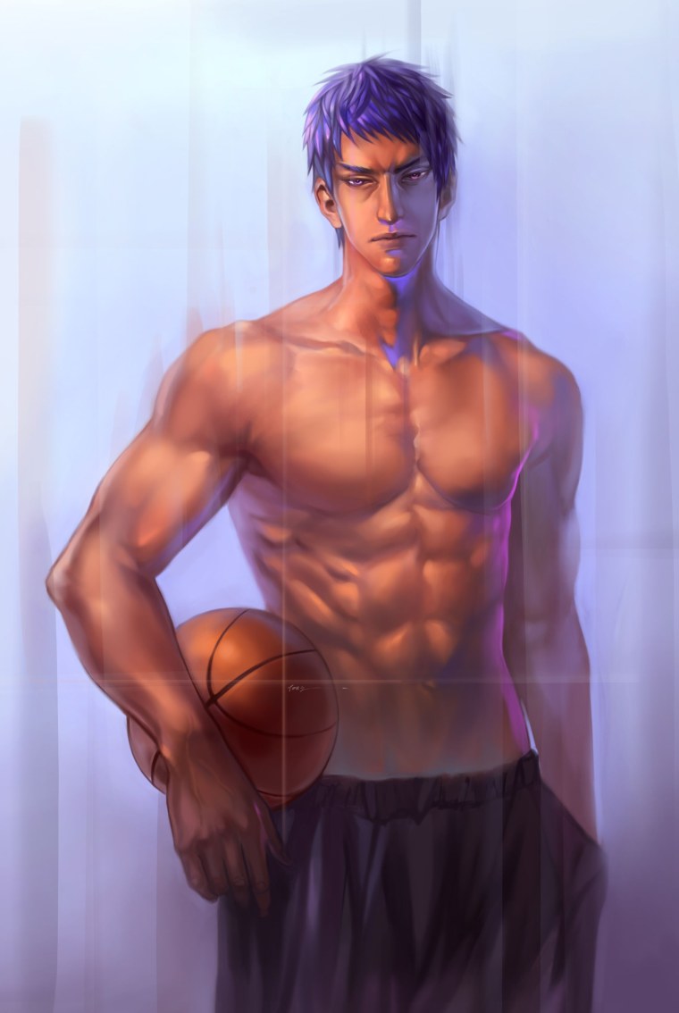 Себастьян Михаэлис полураздетый