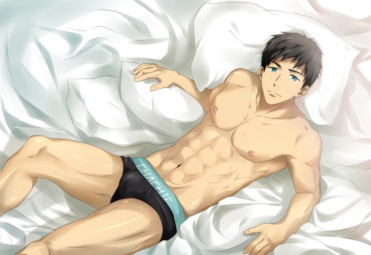 Мужская грудь аниме