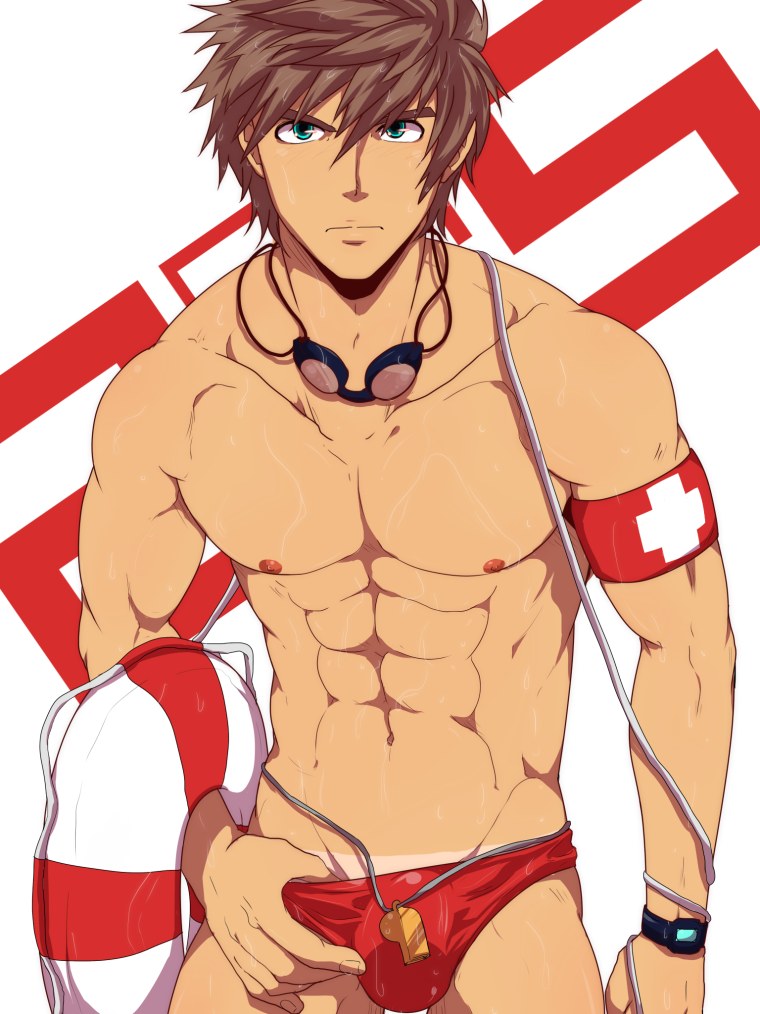 Аниме парень оборотень