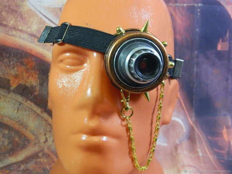 Кибер монокль 64x64