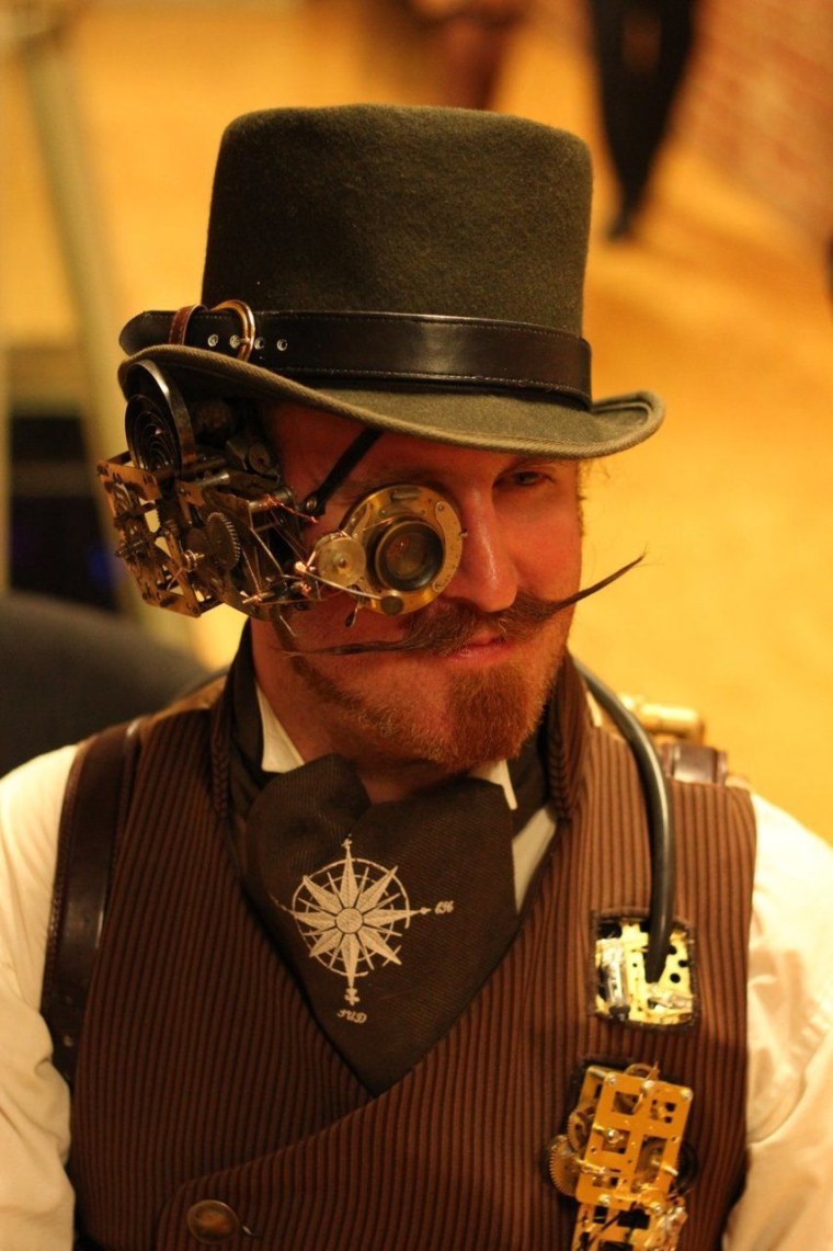 Стимпанк очки референс