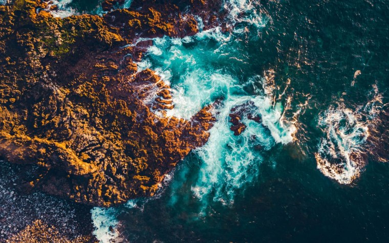 Море вид сверху