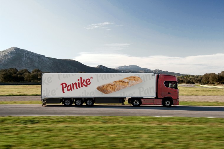 Фура Скания с прицепом