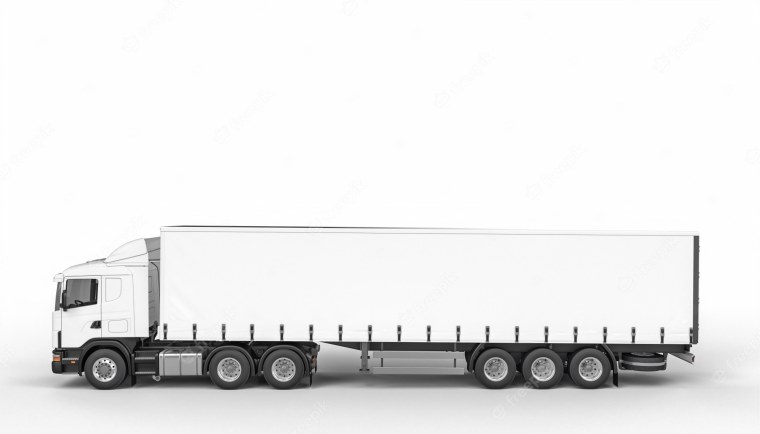 Фура вид сбоку