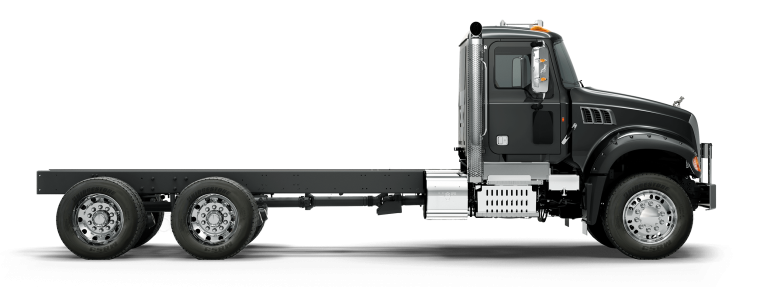 Седельный тягач Мак Титан с прицепами