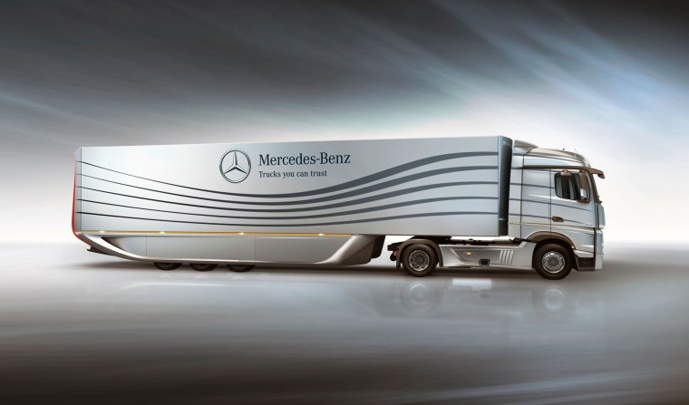 Mercedes aerodynamic Trailer