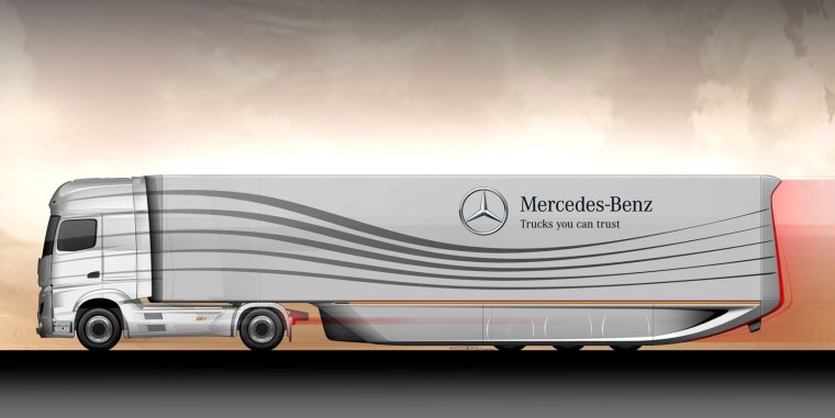 Mercedes-Benz Actros aerodynamic