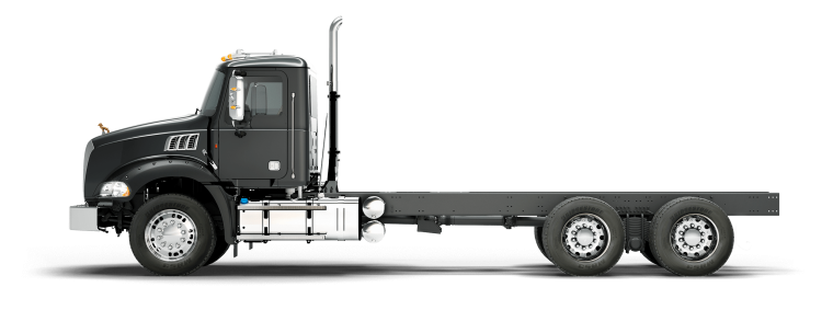 Freightliner фургон вид сбоку