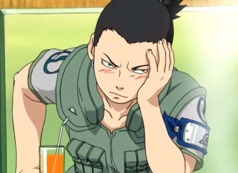 Шикамару Нара смущается