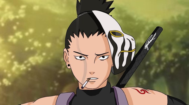 Шикамару арт