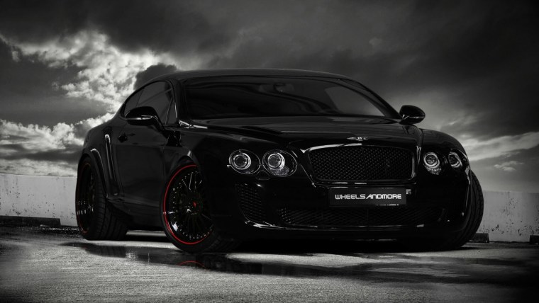 Черное авто красиво