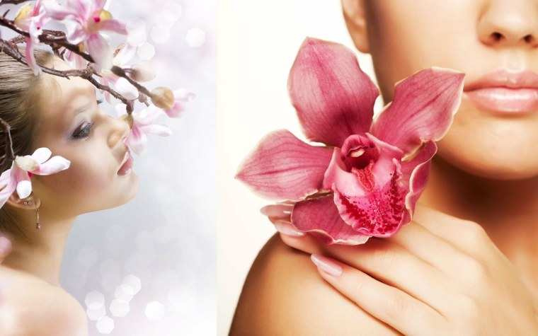 Косметология цветы